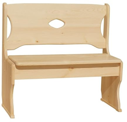 k koma Holz Bank Kiefer MASSIVHOLZ NEU Küche Esszimmer Alder (105)