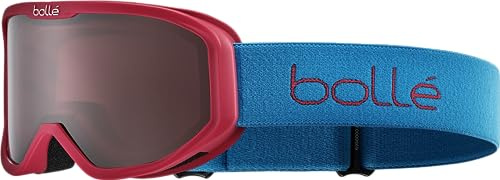 bollé - INUK Gafas de esquí, Red Extra Small, Junior Unisex