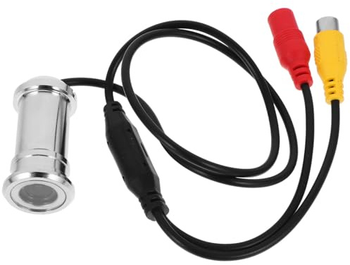 Mobestech Mirilla De Puerta Cámara Mini Cctv 3.6 mm Sensor Cmos 1/4 Pulgada Ángulo De Visión 90° Vigilancia Interior Lente Pinhole Para Ojo De Buey