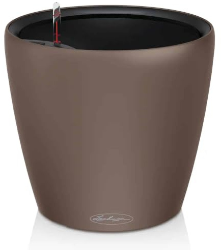 Lechuza-Gefäß mit Bewässerungssystem Classico Color LS 28 Muskat | 14273