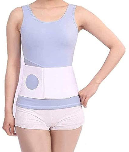 Stoma-Gürtel Ostomie Gürtel Kolostomiegürtel, Stoma-Herniengürtel, verstellbare, atmungsaktive Stoma-Öffnung für die Kolostomie-Ileostomie-Chirurgie, Gesundheitsfürsorge für Männer und Frauen, postop