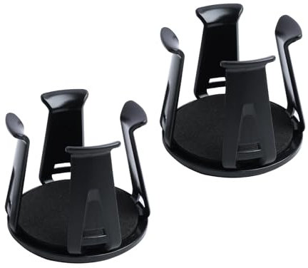 2 Stück Auto Becherhalter Universelle Getränkehalter, Selbstklebende Dosenhalter für Kaffeebecher und Flaschen, Multifunktionaler Dosenhalter für Autoinnenraum, Robust und Leicht zu Reinigen