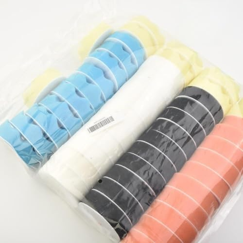 KiraKira Lot de 50 éponges de polissage de voiture 75 mm pour disques en mousse plats et ondulés, pour nettoyage de cire, orange, jaune, bleu