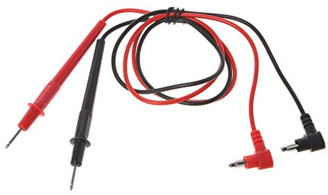 ESden Universal-Messgerät, digital, 10 A, Multimeter, Nadelspitze, Sonde, Kabel, Stift