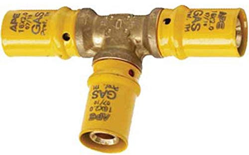 Vds Raccordo A Pressare A Tee Ridotto Per Gas 20 X 16 X 20