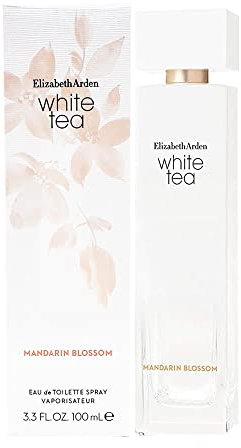 Elizabeth Arden - White Tea Mandarin Blossom Eau de Toilette Spray, Fragancia Femenina Afrutada con Nota Florales - 100ml