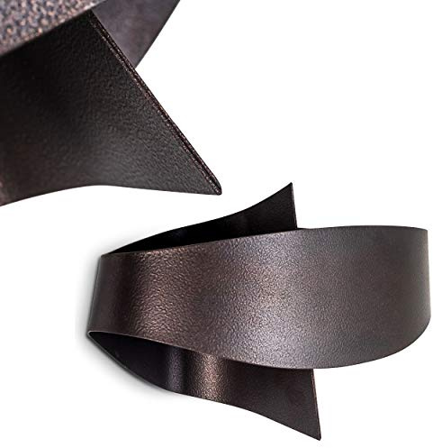 Wandleuchte Padua, Wandlampe aus Metall in Bronze/Braun, 2-flammig, 2 x G9-Fassung, Strahler im organisch fliessendem Design mit Lichteffekt, ohne Leuchtmittel