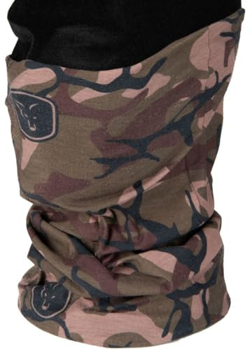 Fox Camo Snood - Multifunktionstuch für Karpfenangler, Halstuch für Angler, Schal, Angelkleidung, Kopfbekleidung zum Angeln