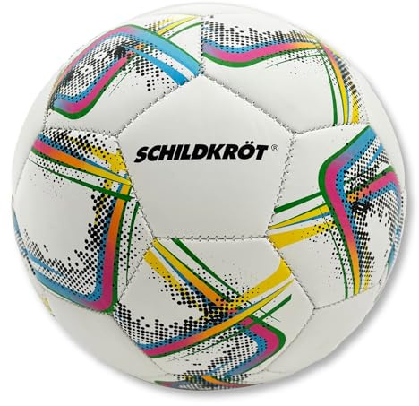 Schildkröt Fußball Größe 5 - Robuster Trainings- und Freizeitball aus TPU - Offizielle Turniergröße - Abriebfest und formstabil - Perfekte Ballkontrolle - Ideal für Rasen und Hartplatz