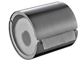 Zerodeko Edelstahl Toilettenpapierhalter Wandmontage Rund Modern Anti-rost Papierrollenhalter Silber Schutz Vor Nässe Und Haustieren Badezimmer Zubehör Langlebig