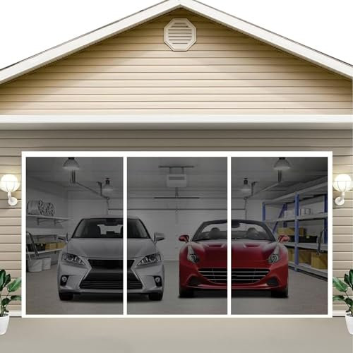 Magnetische FliegengittertüR 115x260cm Moskito-InsektenschutztüR Automatisches SchließEn Einfache Klebemontage Kein Bohren Ideal FüR Balkon- Und TerrassentüRen Weiß