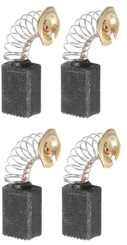 QUARKZMAN Escobillas de Carbón Kit, 12x6x9mm, 4pcs CB411 para Motor | Cepillo de Carbono Carbon Brushes Repuesto para Reparación Herramienta Eléctrica Taladros Percutores Sierras Crculares