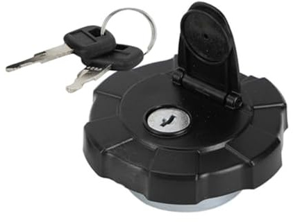 Szwaldaper Bouchon de réservoir d'huile for excavatrice 411-51122 avec 2 clés, pièce de Rechange for Kubota, for Mini-excavatrices et chargeuses compactes sur chenilles.