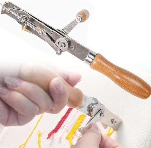 Pistolet à touffetage manuel pour tapis et tapisserie efficace avec résultats visuels