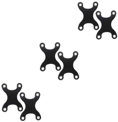BCOATH 3 Sätze Aluminium-gleitplattendichtung Für Skateboard-multifunktionsunterstützung Befestigungsmaterial – Haushaltsdichtung Für Spülbecken 2 Stück * 3