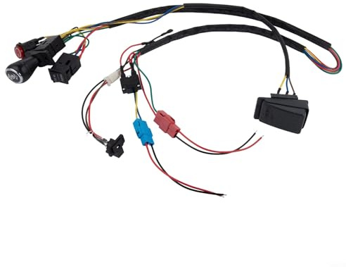 1 X Juego De Cables De Coche Eléctrico Para Niños Y Kit De Interruptor Para Coches Eléctricos Infantiles Kit De Control Remoto 2.4G (electronic swing)