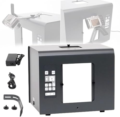 VFMVOYNZ Scatola Luminosa per Foto di Gioielli in Oro e Argento Elettrico, Mini Scatola Luminosa per Studio Fotografico, Tenda per Fotografia con softbox dimmerabile(M)