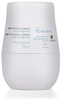 Natura - Linha Todo Dia (Leite de Algodao) - Desodorante Antitranspirante Feminino Roll-On 70 Ml - (Natura - Every Day (Cotton Milk) Collection - Roll-On Antiperspirant Deodorant For Women 2.36 Fl Oz)