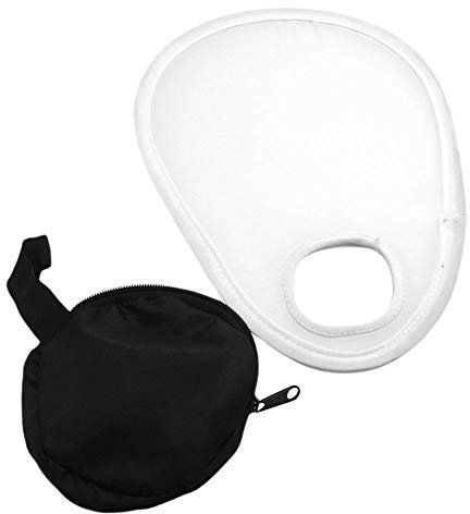Tragbarer Blitz-Diffusor, Blitz-Diffusor, Kamera-Blitz-Diffusor, beseitigt hartes Licht und Schatten, faltbar, mit Aufbewahrungstasche, einfache Installation, Kamera-Zubehör, weiß, Approx.30cm