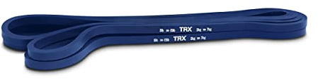TRX Training Strength Band, Full-Body Resistance Band for Home and Gym Use, Resistance Band for Working Out, (5 lbs - 15 lbs), (Blue)
