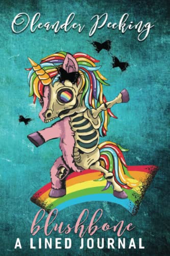 Oleander Peeking: a lined journal / notebook