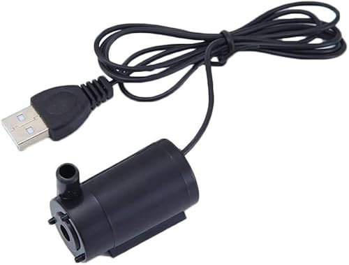 Mini pompa sommergibile USB micro alimentata per acquario, pompa USB per acquario, fontana per pesci d'acquario, DC 5 V 2-3 l/minFashion elaborata