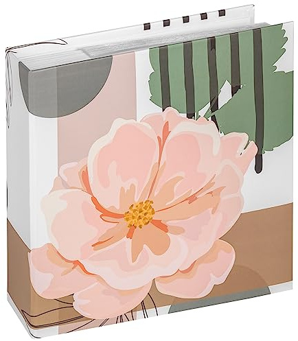 walther design Album Fotografico Variety, 200 Fotos 10x15 cm, Floral, ME-297-1