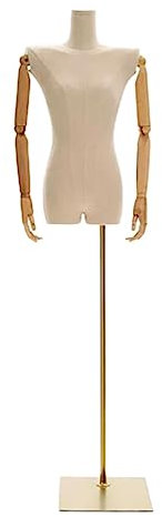 Schneiderpuppen Weiblicher Schaufensterpuppen-Torso, Dummy-Halbkörperpuppe mit Stativhalterung, weibliche Schaufensterpuppen-Körperbekleidungsmodelle, verstellbare Schaufensterpuppe leicht tragbar