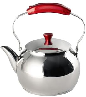 Inoxpran Bollitore in Acciaio Inox 18/10, Fondo Induzione, Lt1.5