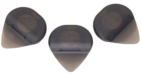 3-teiliges LED-Gitarrenplektrum mit Hochhartem ABS-Material, Empfindlich Leuchtendes Plektrum, Erzeugt Fließenden Klang, Eingebaut in 2 LED-Leuchten Zum Üben