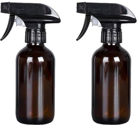 Botellas de spray para el cabello, 2 botellas recargables de 240 ml para botella de pulverización vacía continua, contenedor de agua a prueba de fugas, pulverizador vacío para el cuidado de la piel,