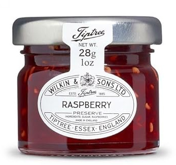 Raspberry Jam Glass Jars, 72 x 28 Gram