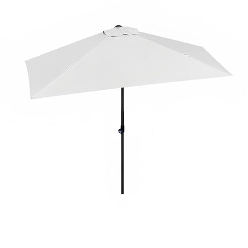 Ombrellone da terrazza da 245 cm, regolabile, da giardino, balcone, parete e veranda, parasole per esterni, per terrazza, cortile e piscina
