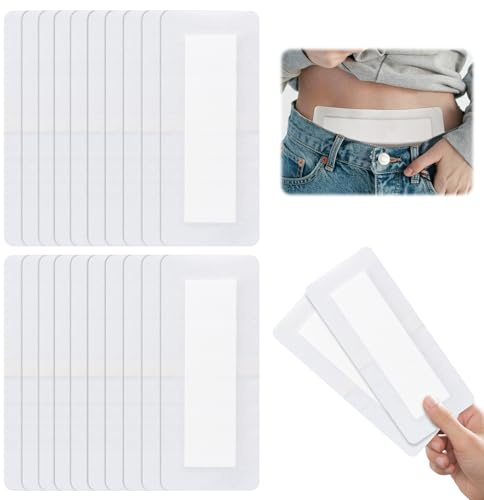 20 Stück Wundpflaster 10 x 25 cm, Selbstklebender Wundverband mit sanfte Haftung Saugfähig Weich, Einzeln Verpackt