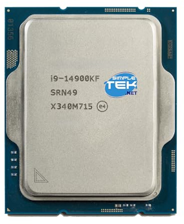 SIMPLETEK - Core i9-14900KF Prozessor - LGA 1700, 24 Core / 32 Thread, max. Frequenz 6.00 GHz ohne integrierte Grafik