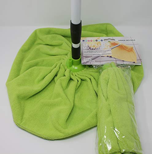 TISSAGES DE BEAULIEU Serpillière/wassingue Jupe Microfibre filtage Manche à vis