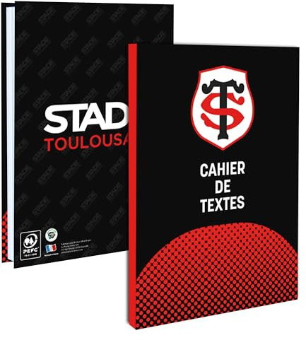 LPD Hausaufgabenheft, Ruby, Stade Toulousain, 15 x 21 cm