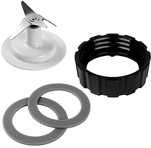 XUJIAN Teile für Mixer Klingen mit Mixer Boden Boden Kappe und 2 Gummi O Ring Dichtungs Ring Dichtung