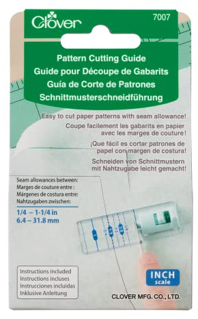 CLOVER NEEDLECRAFT, INC. 686106 Anleitung zum Schneiden von Kleeblattmustern, Grün