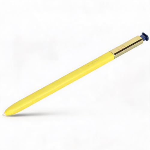 Für Galaxy Note9 S Pen, Hochempfindlicher Bluetooth-fähiger Stylus-Stift, Ersatz-Touchscreen-Stift Für Note 9 N960 SM N960F SM N960, Schwarz (Gelb)