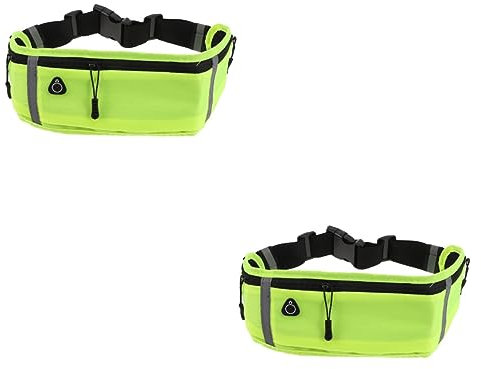 VALICLUD 2 STK Sport Bauchtasche Riementasche Taschengürtel Reise-hüfttasche Hüfttasche Für Damen Brusttasche Einzelne Umhängetasche Gürteltasche Ultra Dünn Handytasche Reisen