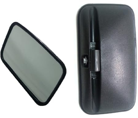 Universal Side Wing Main Mirror For Truck Lorry Van Caravan Bus Camper 12''/7''