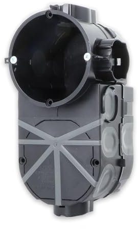 F-Tronic Hohlwand-Elektronikdose mit zusätz. Anschlussraum Gerätedose halogenfrei Winddicht Schalterdose Gerätedose Unterputzdose mit Tunnel (1)