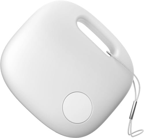 Dekala Smart Tag Tracker kompatibel mit der Apple „Wo ist?“ App (nur iOS), Bluetooth-Schlüsseltracker für Brieftaschen, Fahrräder, Koffer, Schlüssel, Taschen (1er-Pack)