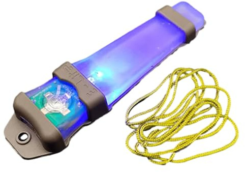 KANGQL Lampe de Marqueur Personnel, Lampe d'Identification Personnelle, Lampe Clignotante pour Casque Tactique, Lampe de Survie pour Chasse et Randonnée