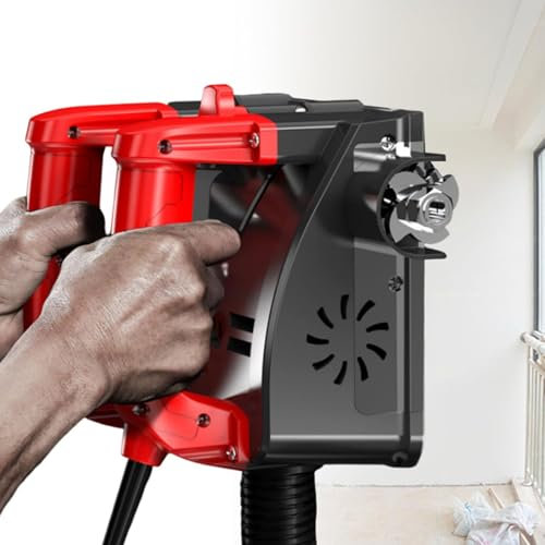 ZHJOPP Raboteuse Murale électrique Pelle à béton Professionnelle Portable Grattoir Mural Planificateur Moteur en cuivre Pur 1-4mm pour Murs, plafonds