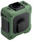 Ventola portatile indossabile, da vita, 8000 mAh, 100 velocità, potente dispositivo di raffreddamento alimentato tramite USB, regolazione per esterni (verde)