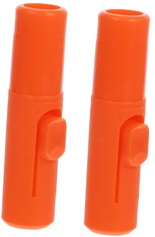 Ciieeo 2pcs Mop Rod Head Broom Pole Tip Repair Push Button Handle Adapter Parts Broom Handle Adapter for Mop Rods and Easy to Use