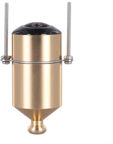 Cámara de pesca subacuática sensible diseñada para monitorear la vida acuática en todo tipo de entornos (dorada)