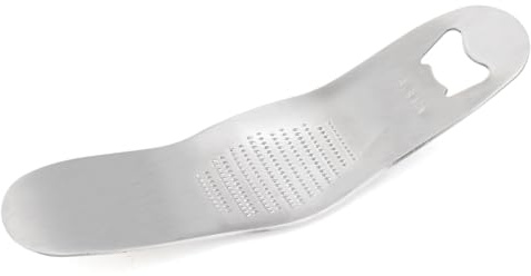Presse-Ail à Bascule, Hachoir et Broyeur d'Ail Multifonctionnel en Acier Inoxydable Compatible Lave Vaisselle pour Nettoyage Facile Outil de Cuisine Durable